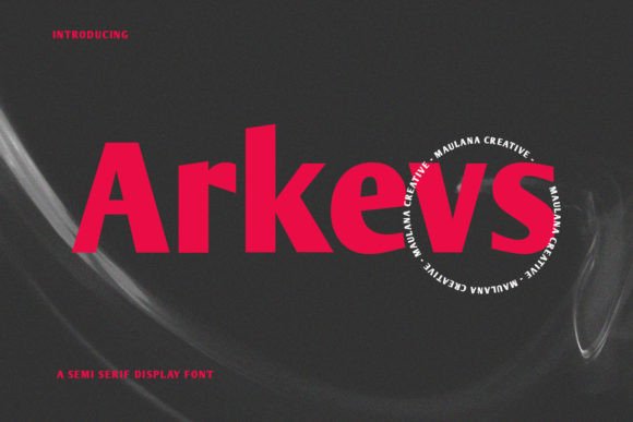 Arkevs Font Review: Elegant Display Typography