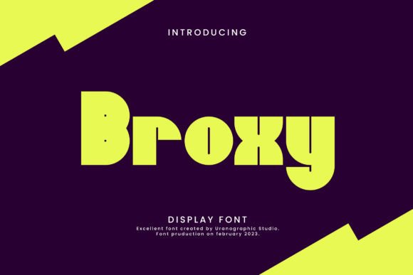 Broxy Font Review: Bold Display Type for Editorial Layouts