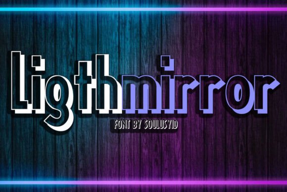 Ligthmirror Font Review: A Bold Display Typeface for Modern Branding