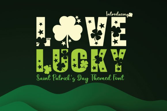 Love Lucky Font: Bold Editorial Typography