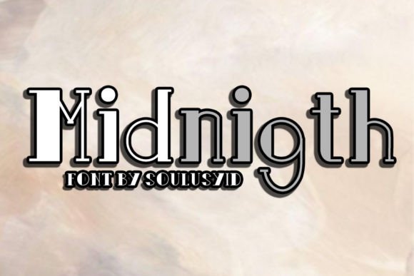 Midnigth Font: Testing a Quirky Display Typeface for Web