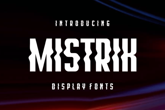 Mistrik Font: Adding Groovy Display Type to Web Layouts