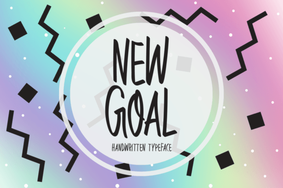 New Goal Font: A Handwritten Typeface for Branding