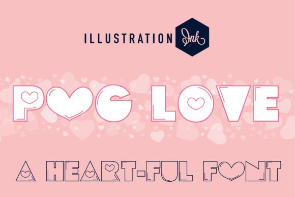 Pog Love Font: Crafting Playful Valentine’s Designs