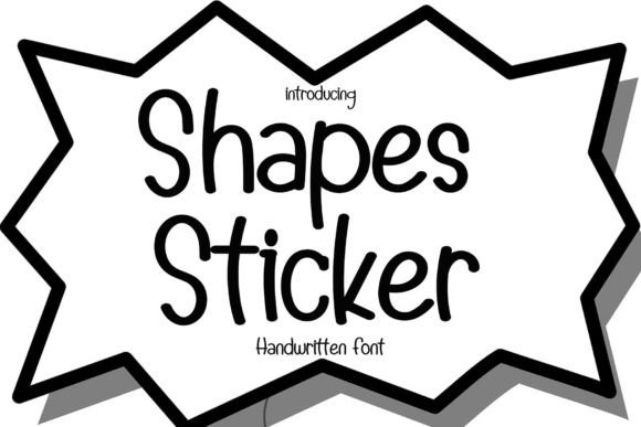 Shapes Sticker Font: A Designer’s Branding Test